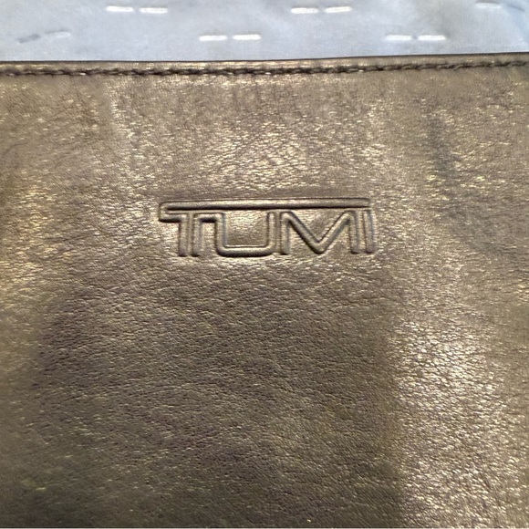 Tumi Shoulder Bag 6923D Bryce Flap Bodybag Cowhide Messenger Grained Leather - Picture 16 of 16